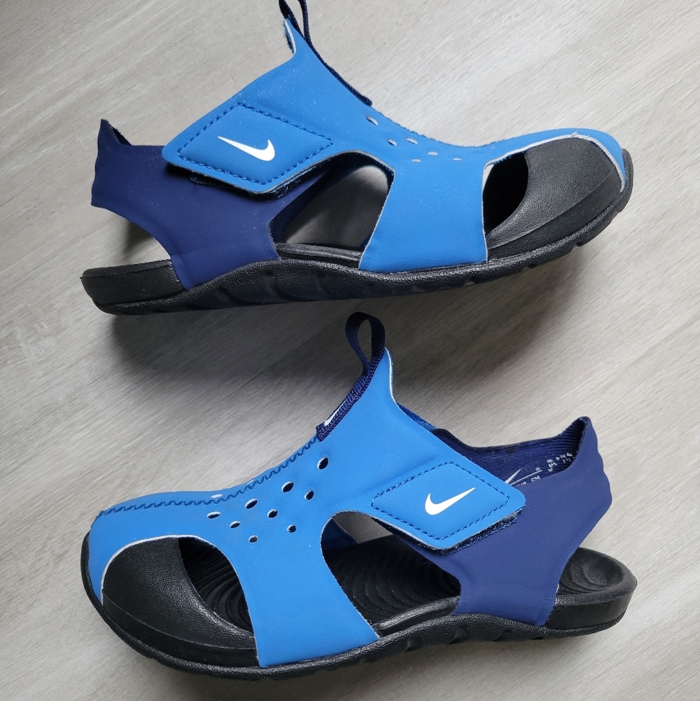 Nike Sunray Protect 2 Toddler Blue Sandals